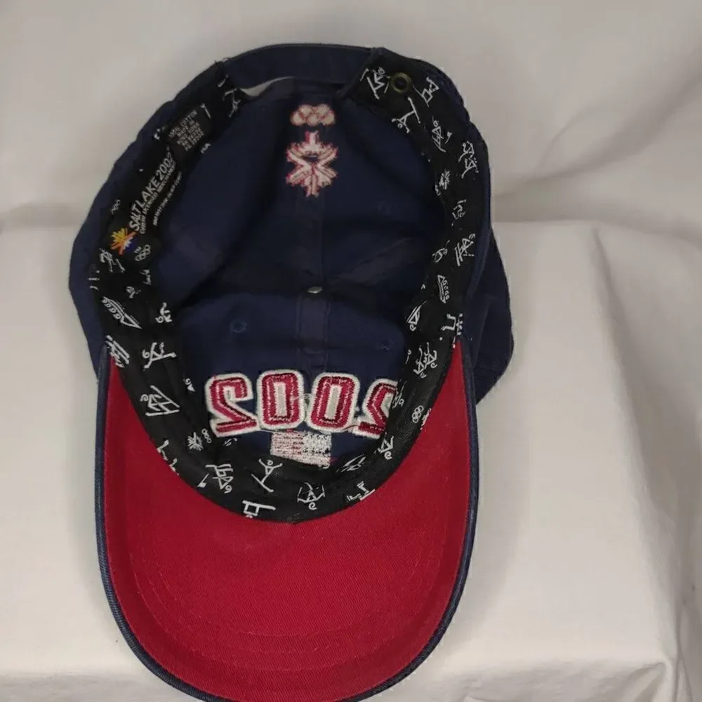 Vintage 2002 American Olympics Salt Lake Official Licensed Merchandise Hat